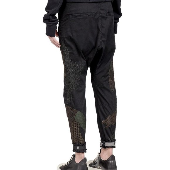 NWT 11 by Boris Bidjan Saberi Embroidered Pants - Picture 3 of 8